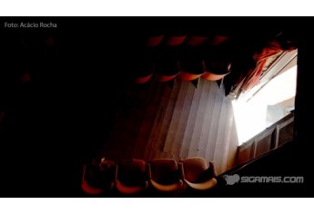 Cine Santo Antônio, em Adamantina (Foto: Acácio Rocha).