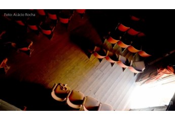 Cine Santo Antônio, em Adamantina (Foto: Acácio Rocha).