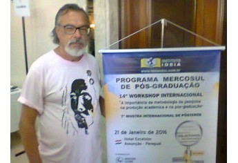 Aluno do Programa de Pós-Graduação ? Doutorado ? na Universidad Columbia Del Paraguay (Arquivo Pessoal).