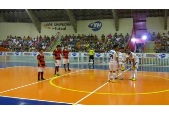 Semifinal da Copa Unipedras UniFAI de Futsal foi realizada nesta quarta-feira (Divulgação).