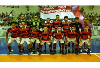 Casa das Ferramentas/CONAP: equipe disputa final da Copa Unipedras UniFAI de Futsal (Divulgação).