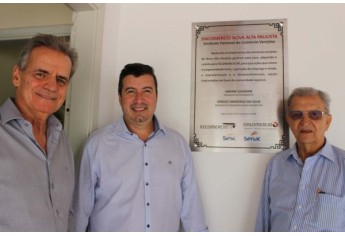 Inauguração da nova sede do Sincomercio Nova Alta Paulista, em Adamantina (Foto: Da Assessoria).