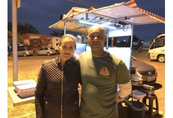 Elyane Fidalgo e Edimar Neves, com público crescente no Recreio´s Dog (Foto: Siga Mais).