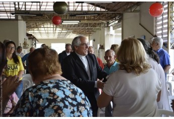 Núncio Apostólico no Brasil, Dom Giovanni d'Aniello, visitou a Diocese de Marília (Foto: Erica Montilha I Diocese de Marília).