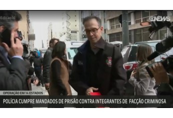 Delegado da Polícia Civil de Adamantina atua na Operação Echelon na Grande São Paulo (Foto: Cedida).