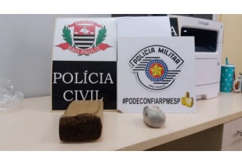 Drogas que poderiam ser introduzidas no sistema penitenciário, durante visita a presos, foram apreendidas em operação conjunta (Foto: Cedida/Deinter/Seccional Adamantina).