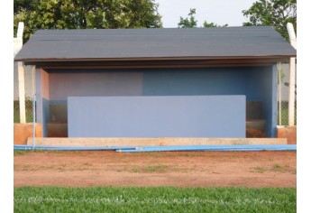 Estrutura do estádio municipal é finalizada para reinauguração, marcada para 1º de dezembro (Da Assessoria).