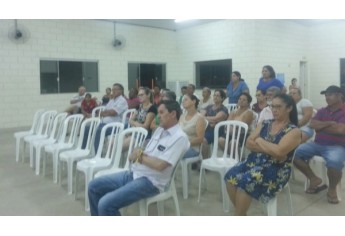 Reunião do CONSEG (Conselho Comunitário de Segurança) no Jardim Bela Vista (Foto: Cedida/  Girlene Bonato).