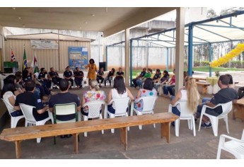SIPAT ? Semana Interna de Prevenção de Acidentes de Trabalho, realizada na Penitenciária de Pracinha (Foto: Cedida).