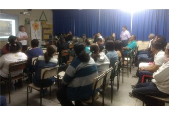 Palestras foram realizadas junto às escolas, neste mês de maio (Foto: Da Assessoria).