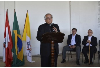 Núncio Apostólico no Brasil, Dom Giovanni d'Aniello, visitou a Diocese de Marília (Foto: Erica Montilha I Diocese de Marília).