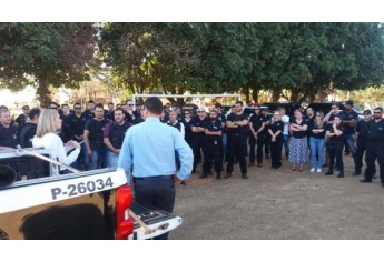 Ampla operação, envolvendo Polícia Civil, Polícia Militar, Poder Judiciário e Ministério Público, prendeu 7 pessoas por envolvimento com o tráfico de drogas, em Pacaembu (Fotos: Cedidas).