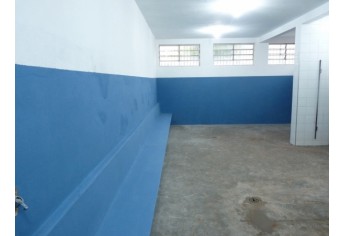 Estrutura do estádio municipal é finalizada para reinauguração, marcada para 1º de dezembro (Da Assessoria).