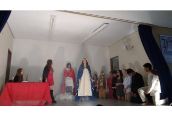 Teatro com estudantes marca encerramento do semestre na Etec Amim Jundi (Foto: Cedida).