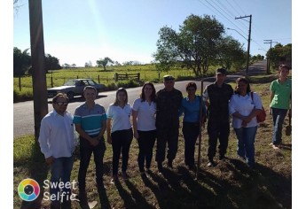 Atividade mobilizou a Polícia Mirim, Tiro de Guerra, Poder Público me estudantes. (Foto: Assessoria de Imprensa)