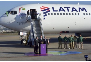 Chama Olímpica chega ao Brasil e tocha passará por Prudente e Marília em junho (Foto: Agência Brasil).