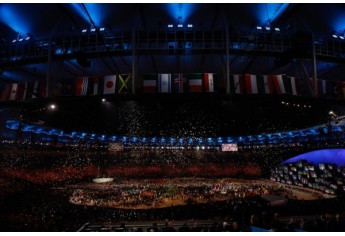 Abertura da Olimpíada Rio 2016 (Foto: Agência Brasil)