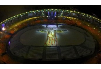 Festa de encerramento dos Jogos Olímpicos Rio 2016 (Foto: Agência Brasil).