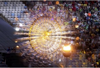 Festa de encerramento dos Jogos Olímpicos Rio 2016 (Foto: Agência Brasil).