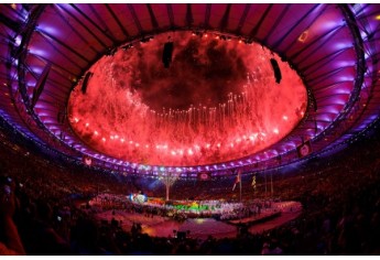 Festa de encerramento dos Jogos Olímpicos Rio 2016 (Foto: Agência Brasil).