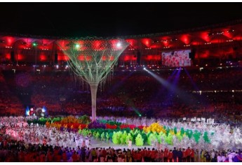 Festa de encerramento dos Jogos Olímpicos Rio 2016 (Foto: Agência Brasil).