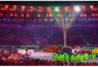 Festa de encerramento dos Jogos Olímpicos Rio 2016 (Foto: Agência Brasil).