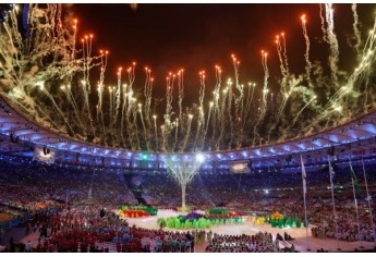 Festa de encerramento dos Jogos Olímpicos Rio 2016 (Foto: Agência Brasil).