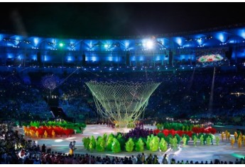 Festa de encerramento dos Jogos Olímpicos Rio 2016 (Foto: Agência Brasil).