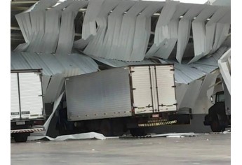 Temporal causa estragos em Junqueirópolis nesta quinta-feira