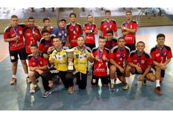 Handebol de Lucélia encerra sua participação nas ligas com vários títulos conquistados 2015 (Foto: Divulgação).
