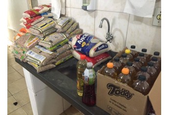 Alimentos arrecadados durante Festival de Verão já foram repassados ao Lar dos Velhos (Cedida).