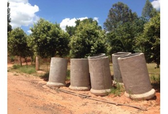 Retomadas obras no prolongamento da Padre Nóbrega/Ponte do Caldeira (Foto: Assessoria de Imprensa).