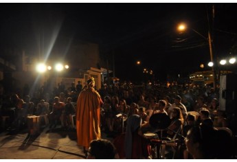 Circuito Sesc de Artes, no Parque dos Pioneiros, em Adamantina (Foto: Rafael Teixeira/Cedida).