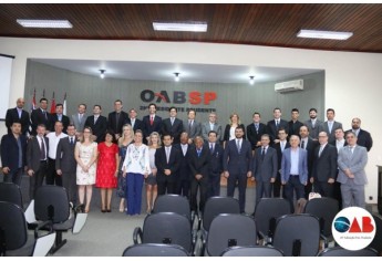Cerimônia de posse dos novos membros do Conselho Regional de Prerrogativas da OAB (Foto: Assessoria de Imprensa).