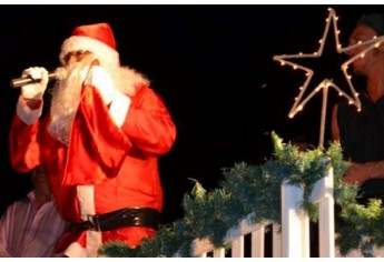 Chegada do Papai Noel.