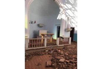 Obras de revitalização já foram iniciadas na Capela da Santa Casa, e ao final será dedicada ao Sagrado Coração de Jesus (Foto: Cedida).