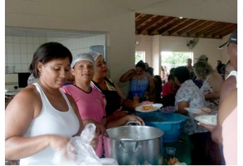 Jardim Brasil promove confraternização para crianças da comunidade (Foto: Cedida).