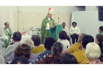 Bispo diocesano realizou celebrações religiosas na comunidade (Foto: Da Assessoria)