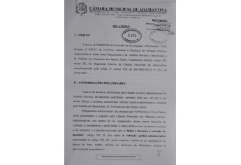 “Verdadeira farra com o dinheiro público”, diz relatório da CIP