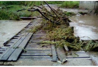 Ponte sobre o Córrego do Rancho, próxima ao Bairro Boa Vista (Foto: Prefeitura de Adamantina).
