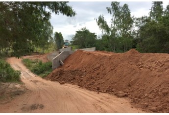 Obra iniciada em 2015 é fruto de convênio do Município com a Defesa Civil, e entra na reta final (Foto: Siga Mais).
