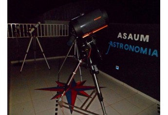 Asaum (Associação de Astronomia Unificada de Mariápolis) completa 18 anos de fundação e trabalho intenso para difundir conhecimentos sobre astronomia (Foto: Asaum).