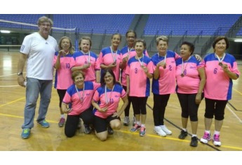 Jogos Regionais dos Idoso foram realizados em Marília (Foto: Cedida/Acervo Pessoal).