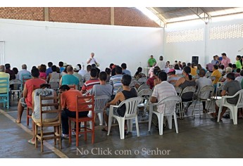 Autoridades foram recepcionadas no PAI Nosso Lar (Foto: Milton Ura/No Click com o Senhor).