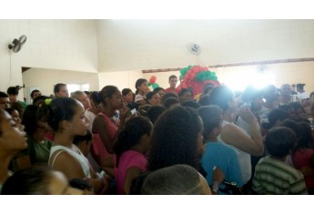 Jardim Brasil promove confraternização para crianças da comunidade (Foto: Cedida).