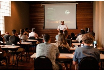 Workshop Sense vol. 2, realizado neste mês de março, em Atibaia, onde Anderson Santos foi buscar novas referências profissionais (Foto: Cedida).Workshop Sense vol. 2, realizado neste mês de março, em Atibaia, onde Anderson Santos foi buscar novas referências profissionais (Foto: Cedida).