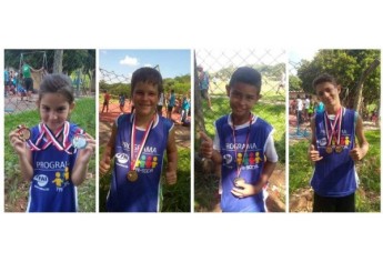 Atletas do ProEduc-FAI participam da Liga Regional De Atletismo (Cedida/FAI).