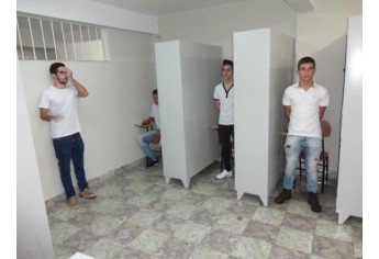 Cerca de 200 jovens nascidos em 1998 passaram pela seleção visando prestação do serviço militar em 2017 (Foto: Cedida).