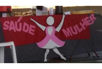 Atividades voltadas para o público feminino foram realizadas na região do PAS-1, com palestra final na quadra coberta do Mário Covas (Foto: Cedida).