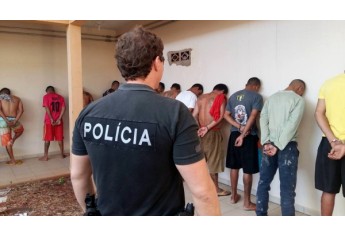 Operação mobilizou amplo efetivo da Polícia Civil na região, onde 47 pessoas foram presas (Foto: Cedida/Polícia Civil).